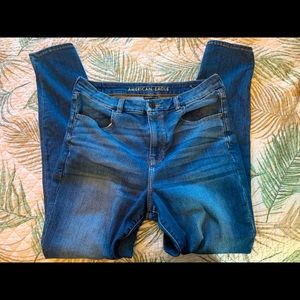 American Eagle Curvy High Rise Jegging 14L